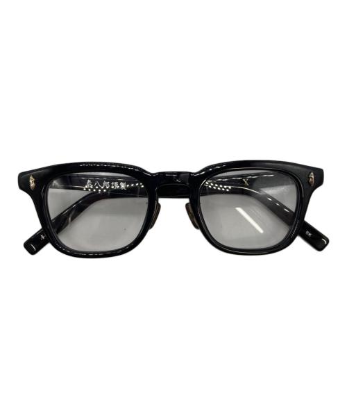 泰八郎謹製（タイハチロウキンセイ）泰八郎謹製 (タイハチロウキンセイ) 眼鏡 ブラックの古着・服飾アイテム