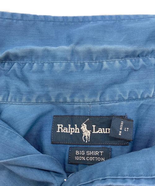 RALPH LAUREN（ラルフローレン）RALPH LAUREN (ラルフローレン) BIG SHIRT ブルー サイズ:Sの古着・服飾アイテム