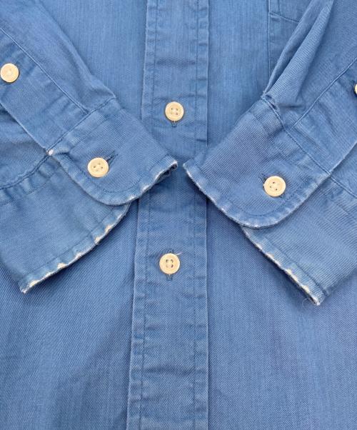 RALPH LAUREN（ラルフローレン）RALPH LAUREN (ラルフローレン) BIG SHIRT ブルー サイズ:Sの古着・服飾アイテム