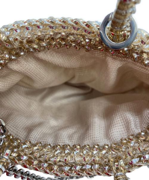 ANTEPRIMA（アンテプリマ）ANTEPRIMA (アンテプリマ) ペルラグリッター スクエアスモール ワイヤーショルダーバッグ OROGENTO (ゴールド)の古着・服飾アイテム