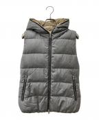 DUVETICAデュベティカ）の古着「FEBEDUE　ダウンベスト　D.911.00.U/1087」｜グレー