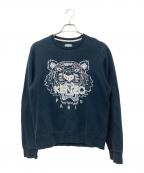 KENZOケンゾー）の古着「クルーネックスウェット」｜ネイビー