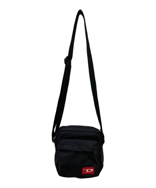 DIESEL（ディーゼル）DIESEL (ディーゼル) Dロゴショルダーバッグ ブラックの古着・服飾アイテム