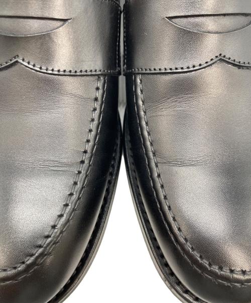 berwick（バーウィック）berwick (バーウィック) コインローファー　 ブラック サイズ:SIZE UK 5 1/2の古着・服飾アイテム