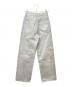 upper hights (アッパーハイツ) THE NIECE ワイドデニムパンツ 18E201502WGL WHITE GLITTER サイズ:SIZE 21：7000円