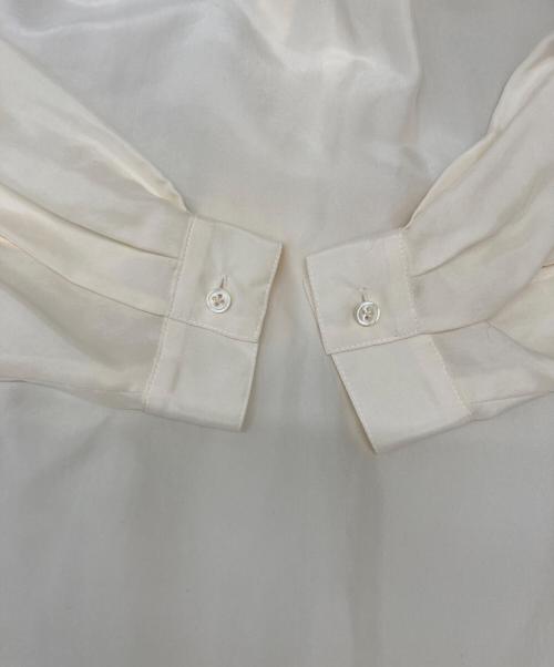 SOEJU（ソージュ）SOEJU (ソージュ) シルクボウタイブラウス S-00-SB-062 ホワイト サイズ:Mの古着・服飾アイテム