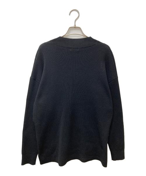 BALLSEY（ボールジィ）BALLSEY (ボールジィ) リンクスリブライト Vネックプルオーバー 11-02-34-02701 ブラック サイズ:Sの古着・服飾アイテム