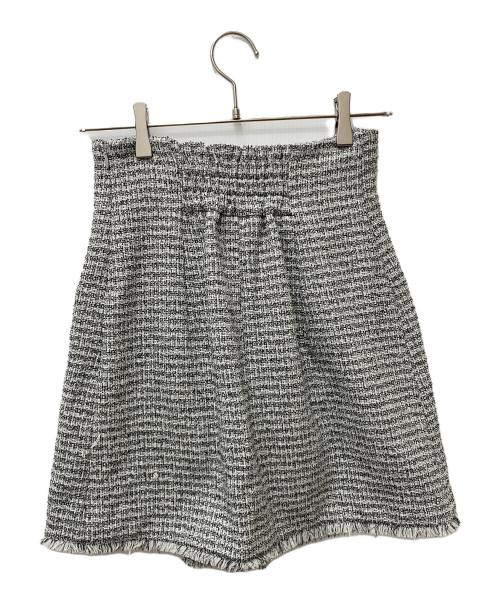 JILL BY JILLSTUART（ジル バイ ジルスチュアート）JILL BY JILLSTUART (ジル バイ ジルスチュアート) ツイードセットアップ 125-3240031 ホワイト サイズ:Mの古着・服飾アイテム