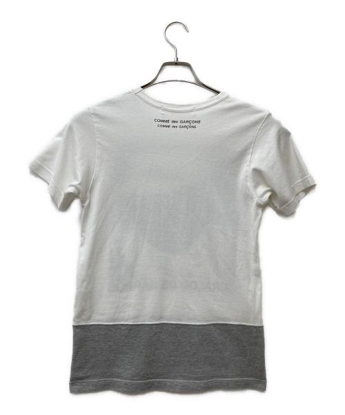 COMME des GARCONS COMME des GARCONS（コムデギャルソン コムデギャルソン）COMME des GARCONS COMME des GARCONS (コムデギャルソン コムデギャルソン) GERALDO DE BARROSプリントTシャツ ホワイト サイズ:Sの古着・服飾アイテム