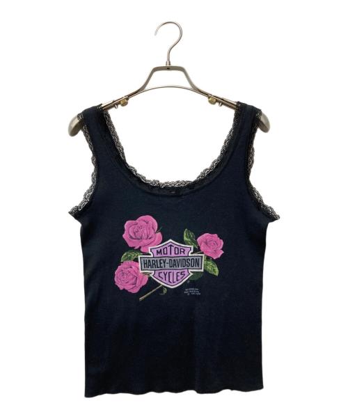 HARLEY-DAVIDSON（ハーレーダビッドソン）HARLEY-DAVIDSON (ハーレーダビッドソン) タンクトップ ブラック サイズ:Mの古着・服飾アイテム