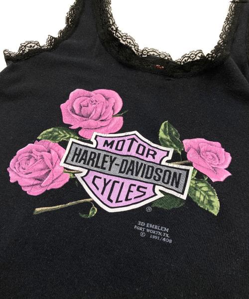 HARLEY-DAVIDSON（ハーレーダビッドソン）HARLEY-DAVIDSON (ハーレーダビッドソン) タンクトップ ブラック サイズ:Mの古着・服飾アイテム