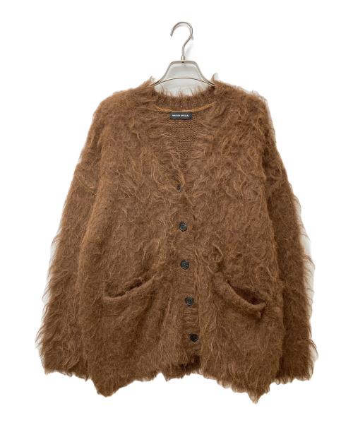 MAISON SPECIAL（メゾンスペシャル）MAISON SPECIAL (メゾンスペシャル) Fluffy shaggy cardigan 21242365701 ブラウン サイズ:FREEの古着・服飾アイテム
