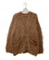 MAISON SPECIAL（メゾンスペシャル）の古着「Fluffy shaggy cardigan 21242365701」｜ブラウン