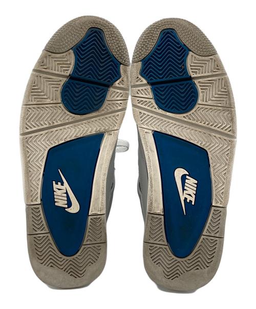 NIKE（ナイキ）NIKE (ナイキ) NIKE AIR JORDAN 4 RETRO FV5029-141 MILITARY BLUE off wh サイズ:27の古着・服飾アイテム