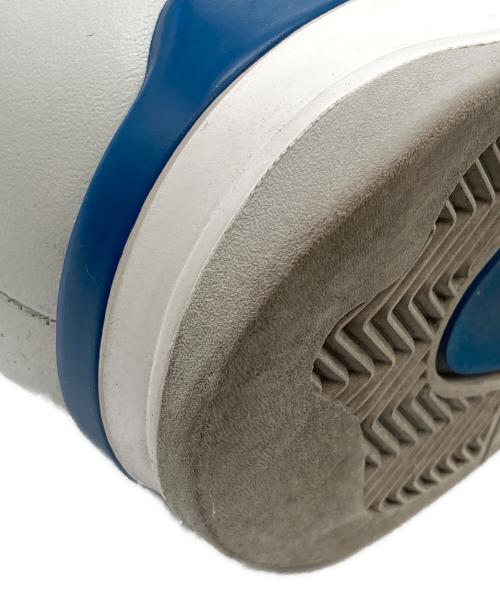 NIKE（ナイキ）NIKE (ナイキ) NIKE AIR JORDAN 4 RETRO FV5029-141 MILITARY BLUE off wh サイズ:27の古着・服飾アイテム