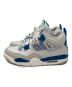 NIKE (ナイキ) NIKE AIR JORDAN 4 RETRO FV5029-141 MILITARY BLUE off wh サイズ:27：14000円