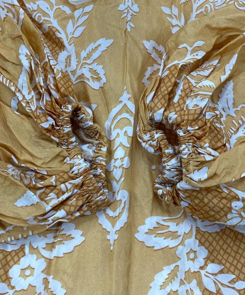 ZIMMERMANN（ジマーマン）ZIMMERMANN (ジマーマン) Raie フローラル ミニドレス ベージュの古着・服飾アイテム