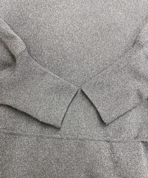 Adam et Rope（アダム エ ロペ）Adam et Rope (アダム エ ロペ) フォルムニットワンピース グレー サイズ:Fの古着・服飾アイテム