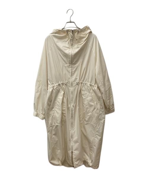 LOUNIE（ルーニー）LOUNIE (ルーニー) ドロストフードコート ホワイト サイズ:38の古着・服飾アイテム