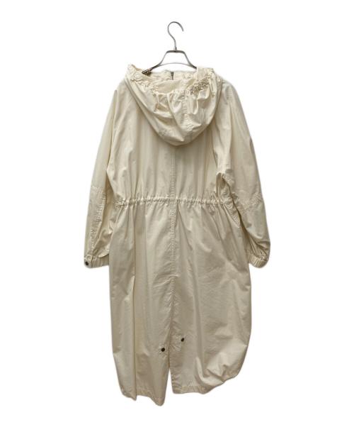 LOUNIE（ルーニー）LOUNIE (ルーニー) ドロストフードコート ホワイト サイズ:38の古着・服飾アイテム