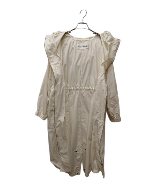 LOUNIE（ルーニー）LOUNIE (ルーニー) ドロストフードコート ホワイト サイズ:38の古着・服飾アイテム