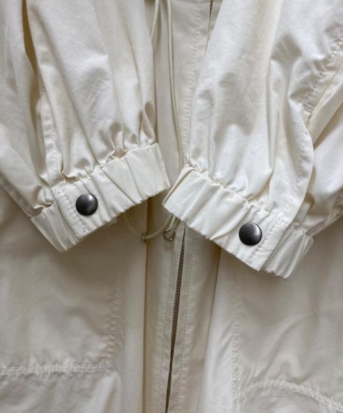 LOUNIE（ルーニー）LOUNIE (ルーニー) ドロストフードコート ホワイト サイズ:38の古着・服飾アイテム