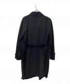 MaxMaraマックスマーラ）の古着「ステンカラーコート」｜ブラック
