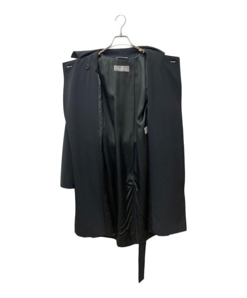 MaxMara（マックスマーラ）MaxMara (マックスマーラ) ステンカラーコート ブラック サイズ:40の古着・服飾アイテム