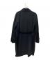 MaxMara（マックスマーラ）の古着「ステンカラーコート」｜ブラック