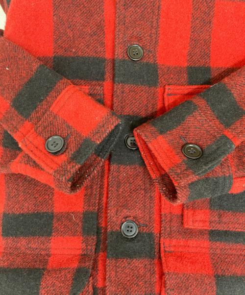 FILSON GARMENT（フィルソン ガーメント）FILSON GARMENT (フィルソン ガーメント) マッキーノジャケット レッド サイズ:36の古着・服飾アイテム