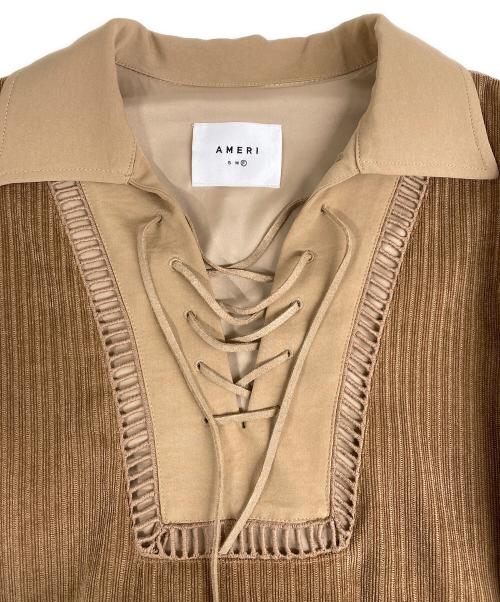 Ameri（アメリ）Ameri (アメリ) SKIPPER TUNIC 02920420760 ブラウン サイズ:Fの古着・服飾アイテム