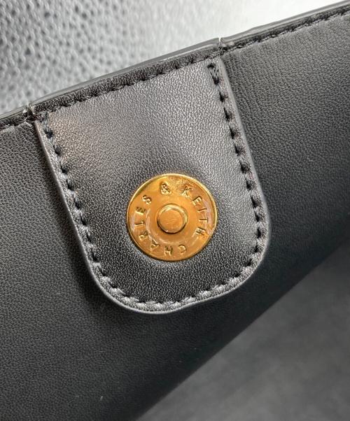 CHARLES & KEITH（チャールズアンドキース）CHARLES & KEITH (チャールズ＆キース) ダブルハンドル スラウチーバッグ ブラックの古着・服飾アイテム