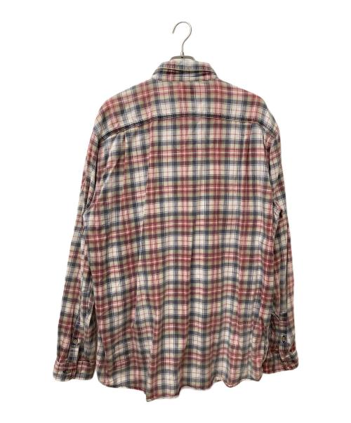 CarHartt（カーハート）CarHartt (カーハート) ボタンダウンチェックシャツ ピンク サイズ:XLの古着・服飾アイテム