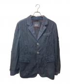 MARITHE+FRANCOIS GIRBAUDマリテフランソワジルボー）の古着「ダメージ加工ジャケット」｜ネイビー