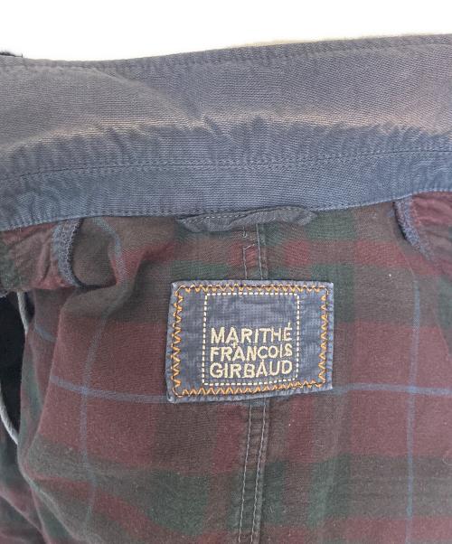 MARITHE+FRANCOIS GIRBAUD（マリテフランソワジルボー）MARITHE+FRANCOIS GIRBAUD (マリテフランソワジルボー) ダメージ加工ジャケット ネイビー サイズ:Мの古着・服飾アイテム