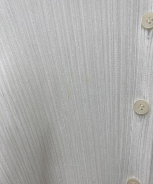 PLEATS PLEASE（プリーツプリーズ）PLEATS PLEASE (プリーツプリーズ) プリーツシャツ ホワイト サイズ:3の古着・服飾アイテム