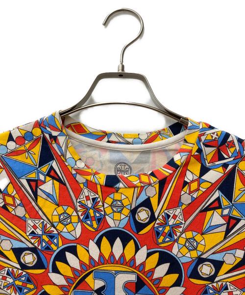 TORY BURCH（トリーバーチ）TORY BURCH (トリーバーチ) 総柄カットソー　46784 マルチカラー サイズ:XSの古着・服飾アイテム