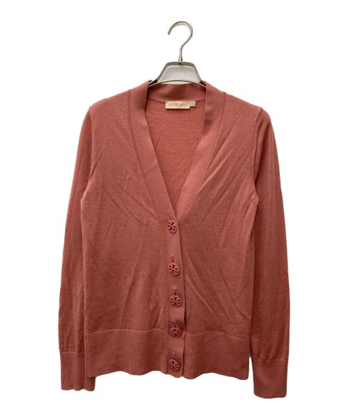 TORY BURCH（トリーバーチ）TORY BURCH (トリーバーチ) カーディガン ピンク サイズ:Sの古着・服飾アイテム
