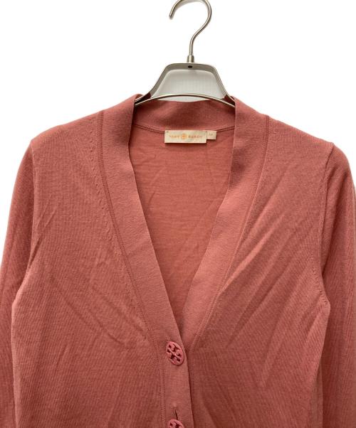 TORY BURCH（トリーバーチ）TORY BURCH (トリーバーチ) カーディガン ピンク サイズ:Sの古着・服飾アイテム