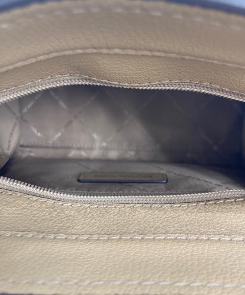 MICHAEL KORS（マイケル・コース）MICHAEL KORS (マイケルコース) 2WAYバッグ　35T1GHMS2L ベージュの古着・服飾アイテム