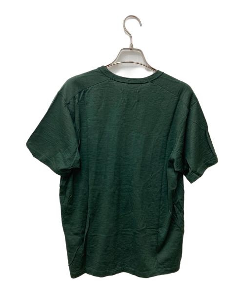 STATIC（スタティック）STATIC (スタティック) ウールTシャツ グリーン サイズ:Sの古着・服飾アイテム