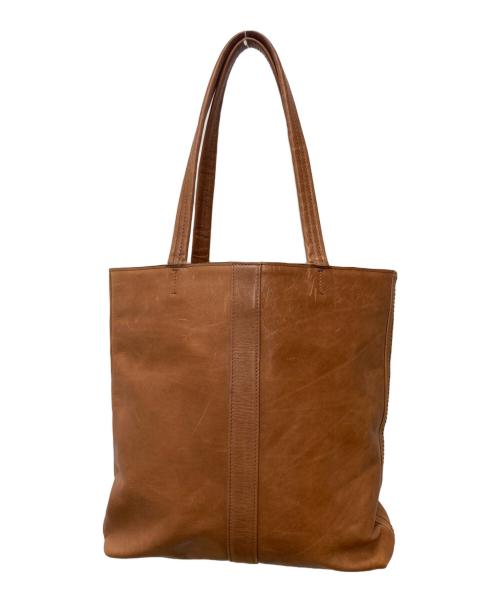 aniary（アニアリ）aniary (アニアリ) レザートートバッグ ブラウンの古着・服飾アイテム