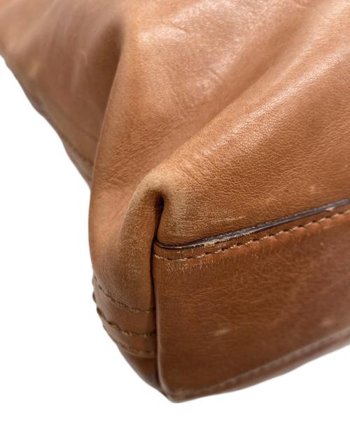 aniary（アニアリ）aniary (アニアリ) レザートートバッグ ブラウンの古着・服飾アイテム