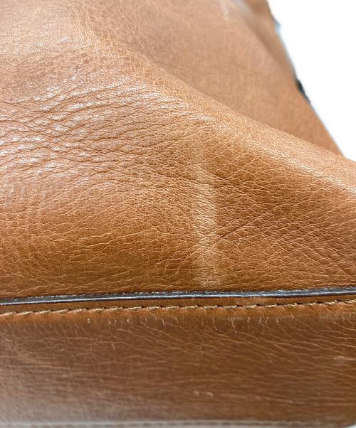 aniary（アニアリ）aniary (アニアリ) レザートートバッグ ブラウンの古着・服飾アイテム