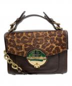 MICHAEL MICHAEL KORSマイケル マイケルコース）の古着「2WAYバッグ」｜ブラウン