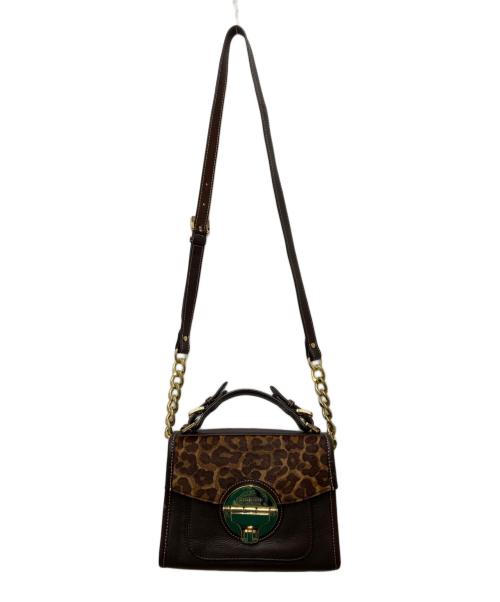 MICHAEL MICHAEL KORS（マイケル マイケルコース）MICHAEL MICHAEL KORS (マイケル マイケルコース) 2WAYバッグ ブラウンの古着・服飾アイテム