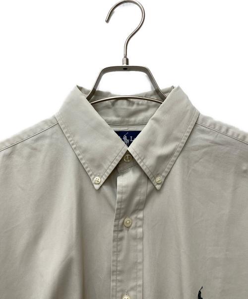 RALPH LAUREN（ラルフローレン）RALPH LAUREN (ラルフローレン) ボタンダウンシャツ ベージュ サイズ:Mの古着・服飾アイテム