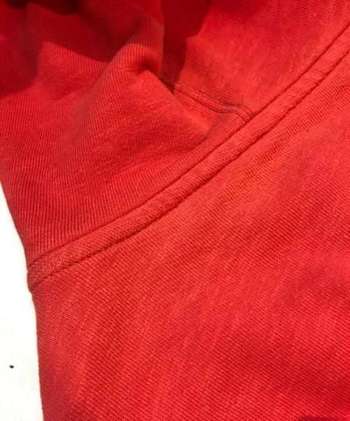 POLO RALPH LAUREN（ポロ・ラルフローレン）POLO RALPH LAUREN (ポロ・ラルフローレン) ワッペン付き裏ワッフルジップパーカー レッド サイズ:Lの古着・服飾アイテム