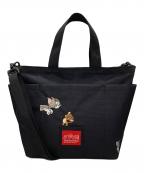 Manhattan Portageマンハッタンポーテージ）の古着「Whitestone Tote Bag MP1360TJ85TH」｜ブラック