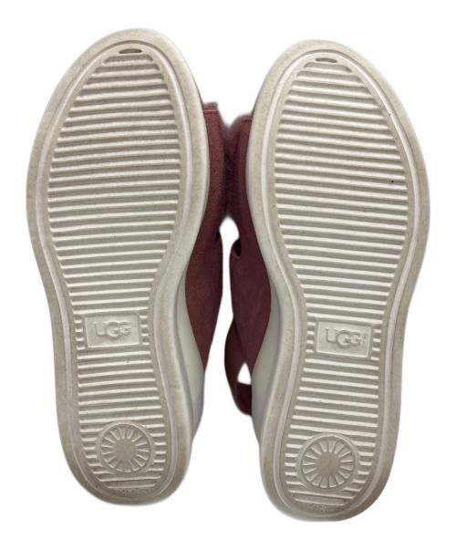 UGG（アグ）UGG (アグ) シルバーレイクサンダル ピンク サイズ:24の古着・服飾アイテム